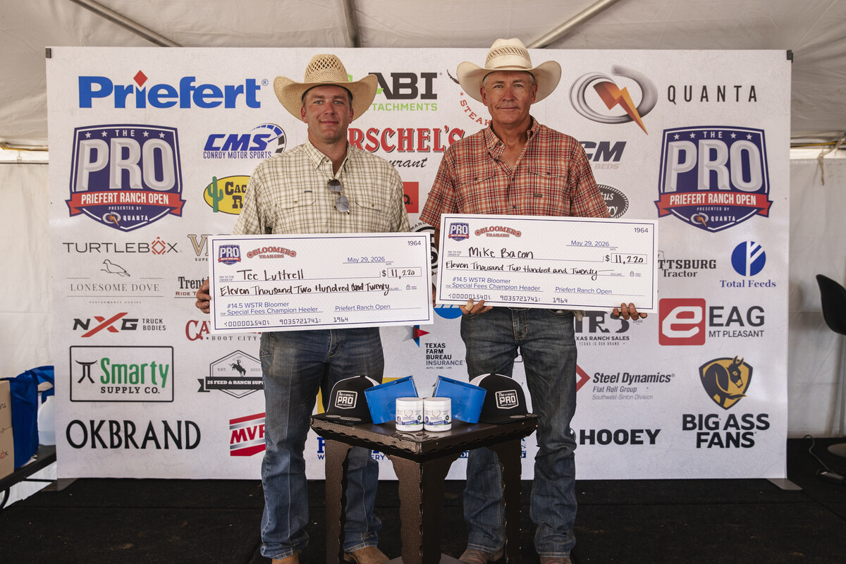 Bloomer Trailers 14.5 WSTR Bloomer Special Fees Champion
